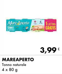 Iper Tosano MAREAPERTO Tonno naturale offerta