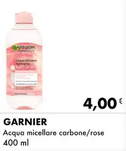 Iper Tosano GARNIER Acqua micellare carbone/rose offerta