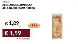 Prezzemolo e Vitale Alimenta saltimbocca alla napoletana offerta