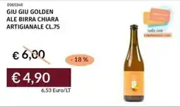 Prezzemolo e Vitale Giu giu golden ale birra chiara artigianale offerta