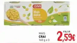 Crai Mais CRAI offerta