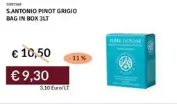 Prezzemolo e Vitale S.antonio pinot grigio bag in box offerta