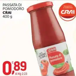 Crai Passata di pomodoro CRAI offerta