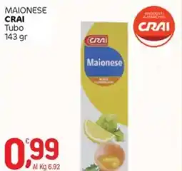 Crai Maionese CRAI tubo offerta