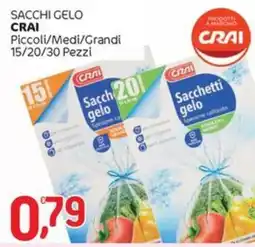 Crai Sacchi gelo CRAI offerta