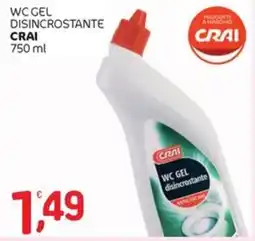 Crai Wc gel disincrostante CRAI offerta