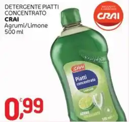 Crai Detergente piatti concentrato CRAI offerta