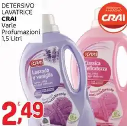 Crai Detersivo lavatrice CRAI offerta