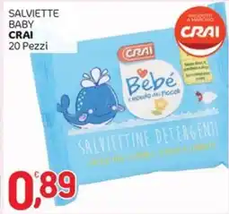 Crai Salviette baby CRAI offerta