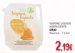 Crai Sapone liquido addolcente CRAI offerta
