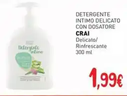 Crai Detergente intimo delicato con dosatore CRAI offerta