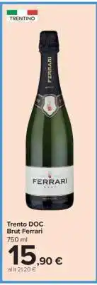 Carrefour Trento DOC Brut Ferrari offerta