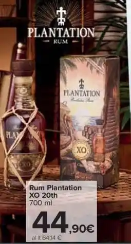 Carrefour Rum Plantation XO 20th offerta