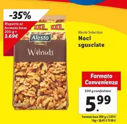 Lidl NOCI SGUSCIATE offerta