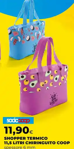 Ipercoop Shopper termico chiringuito COOP offerta
