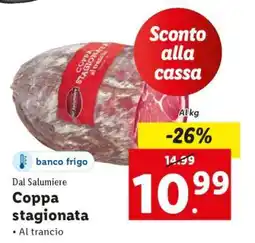 Lidl Coppa stagionata offerta
