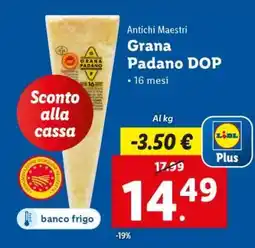 Lidl Grana Padano DOP offerta