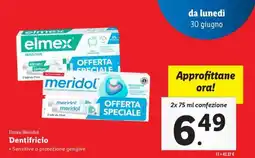 Lidl Elmex/Meridol Dentifricio offerta