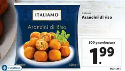 Lidl Arancini di Riso offerta