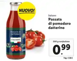 Lidl Passata di pomodoro datterino offerta