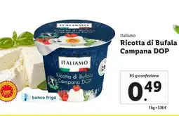 Lidl Ricotta di bufala Campana DOP offerta