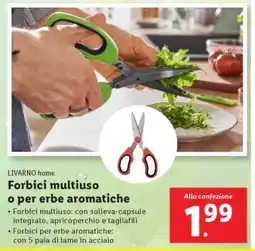 Lidl Forbici multiuso o per erbe aromatiche offerta