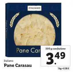 Lidl Pane Carasau offerta
