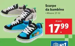 Lidl Scarpe da bambino offerta