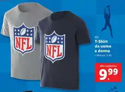 Lidl NFL T-Shirt offerta