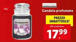 Lidl Candela profumata Yankee Candle offerta