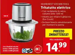 Lidl Tritatutto elettrico offerta