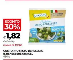 Coop CONTORNO MISTO BENESSERE IL BENESSERE OROGEL offerta