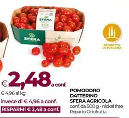 Coop Pomodoro Datterino Sfera Agricola offerta