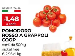 Coop POMODORO ROSSO A GRAPPOLI COOP offerta