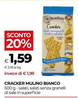 Coop Cracker Mulino Bianco offerta