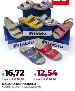 Coop CIABATTA DONNA INBLU offerta