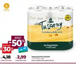 Coop Asciugatutto Tuscany offerta