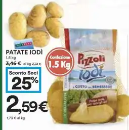 Coop Patate Iodì offerta