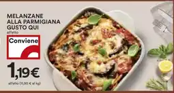 Coop Melanzane alla Parmigiana Gusto Qui offerta