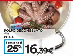 Coop Polpo Decongelato offerta