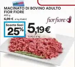 Coop Macinato di Bovino Adulto Fior Fiore offerta