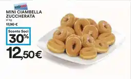 Coop Mini Ciambella Zuccherata offerta
