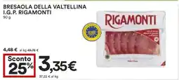 Coop Bresaola della Valtellina I.G.P. Rigamonti offerta