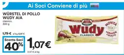 Coop WÜRSTEL DI POLLO WUDY AIA offerta