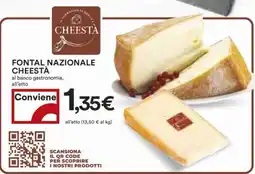 Coop FONTAL NAZIONALE CHEESTÀ offerta