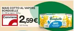 Coop MAIS COTTO AL VAPORE BONDUELLE offerta