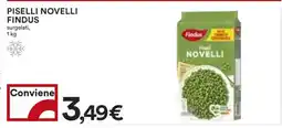Coop Piselli Novelli Findus offerta