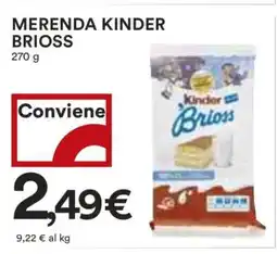Coop MERENDA KINDER BRIOSS offerta