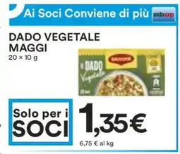 Coop DADO VEGETALE MAGGI offerta