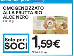 Coop OMOGENEIZZATO ALLA FRUTTA BIO ALCE NERO offerta